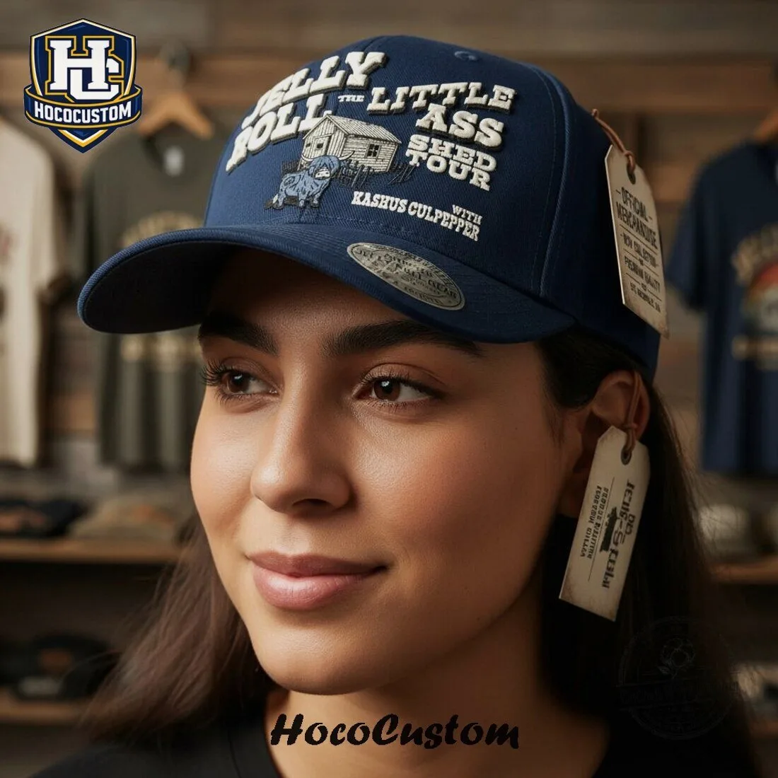 Jelly Roll The Little Ass Shed Tour Kashus Culpepper Baseball Cap Hat